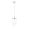 Z-Lite Gideon Pendant, 1-Light, 10 In.W x 14.5 In.H, Polished Nickel/Etched Opal 1945P9-PN - alternate 8